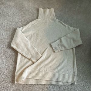 NASTY GAL OVERSIZED FUZZY TURTLENECK